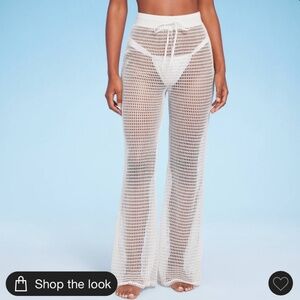 Shade & Shore Crochet Cover-Up Pants
